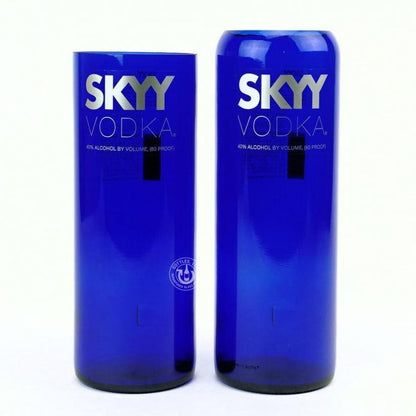 Skyy Vodka Bottle Vase