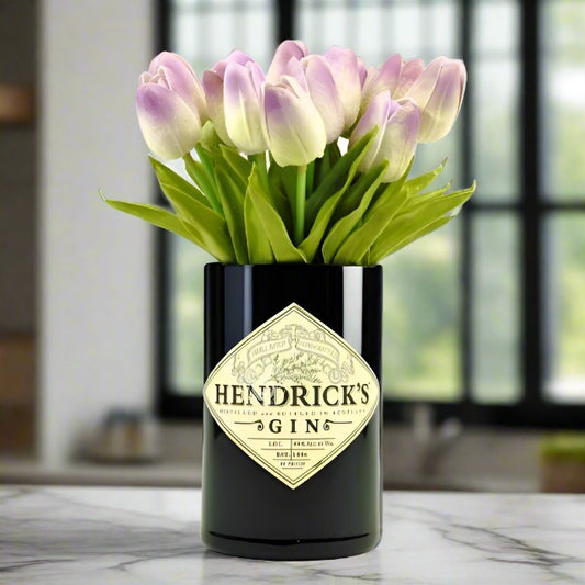 Hendrick's Gin Bottle Vase