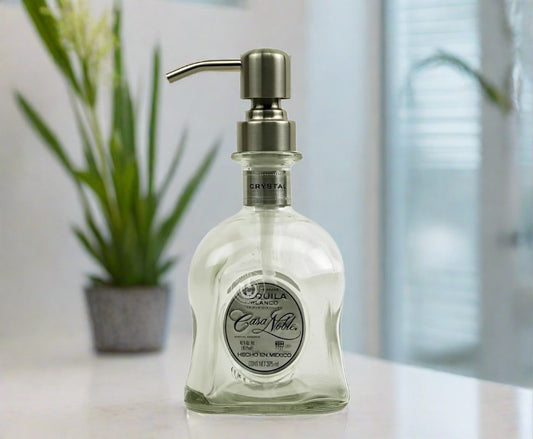 Casa Noble Tequila 375ml Bottle Soap Dispenser