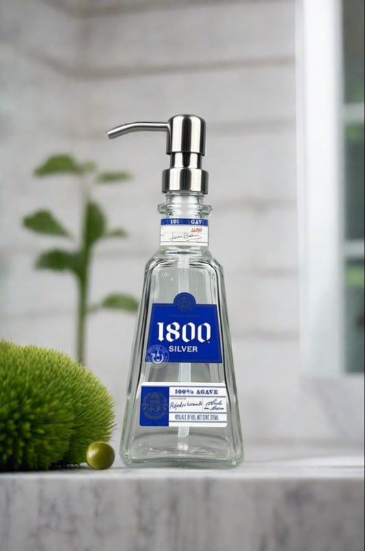 1800 Tequila 375ml Bottle Soap Dispenser